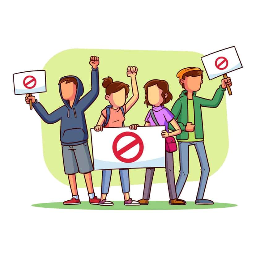 Online dating security illustration
